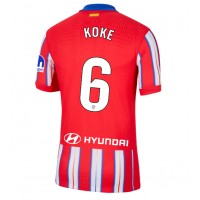 Atletico Madrid Koke #6 Fußballbekleidung Heimtrikot 2024-25 Kurzarm